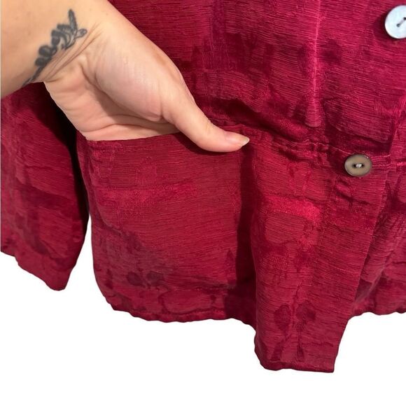 Vintage Chico’s Silk & Linen Blend Button Down - Picture 6 of 9